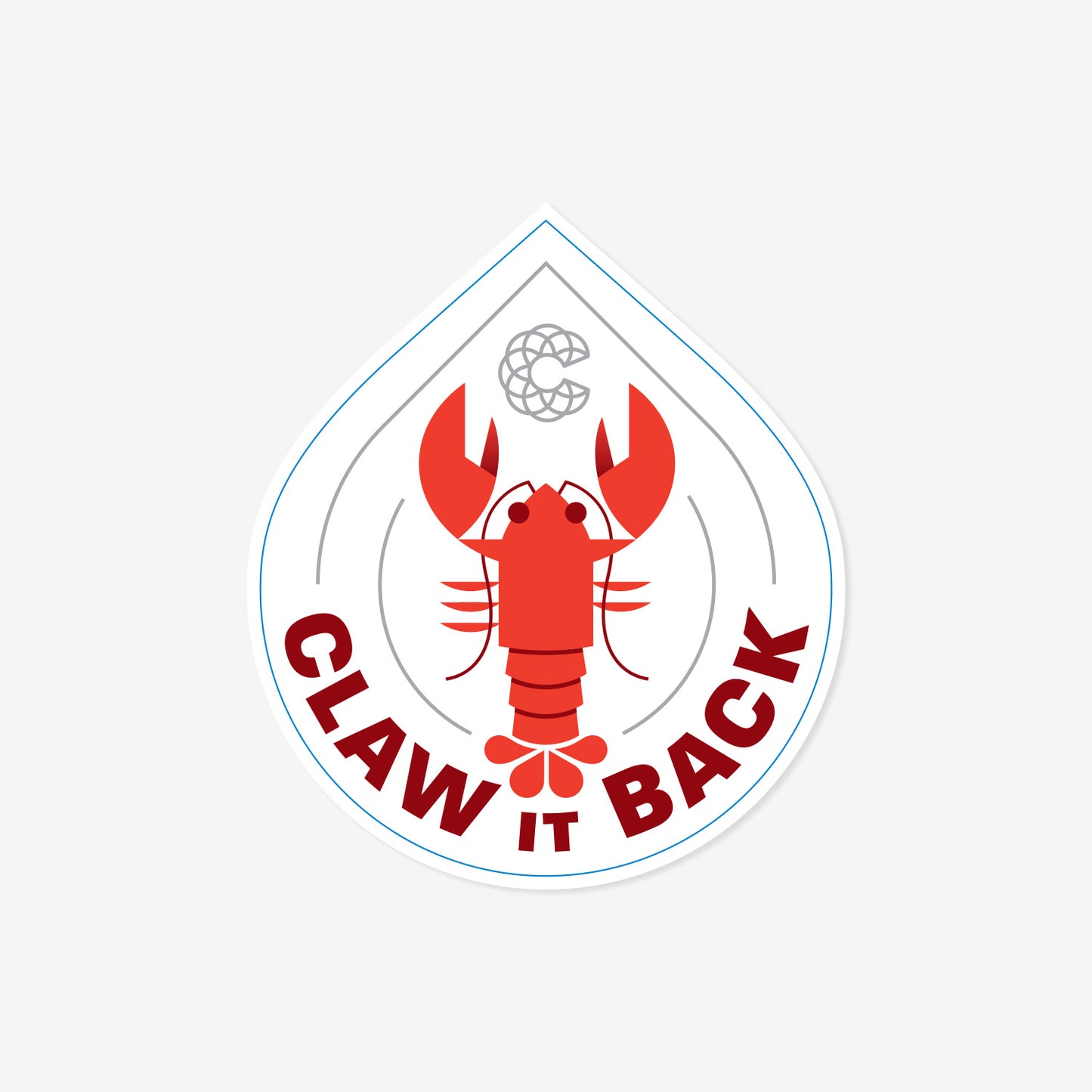 Claw It Back Sticker (US)