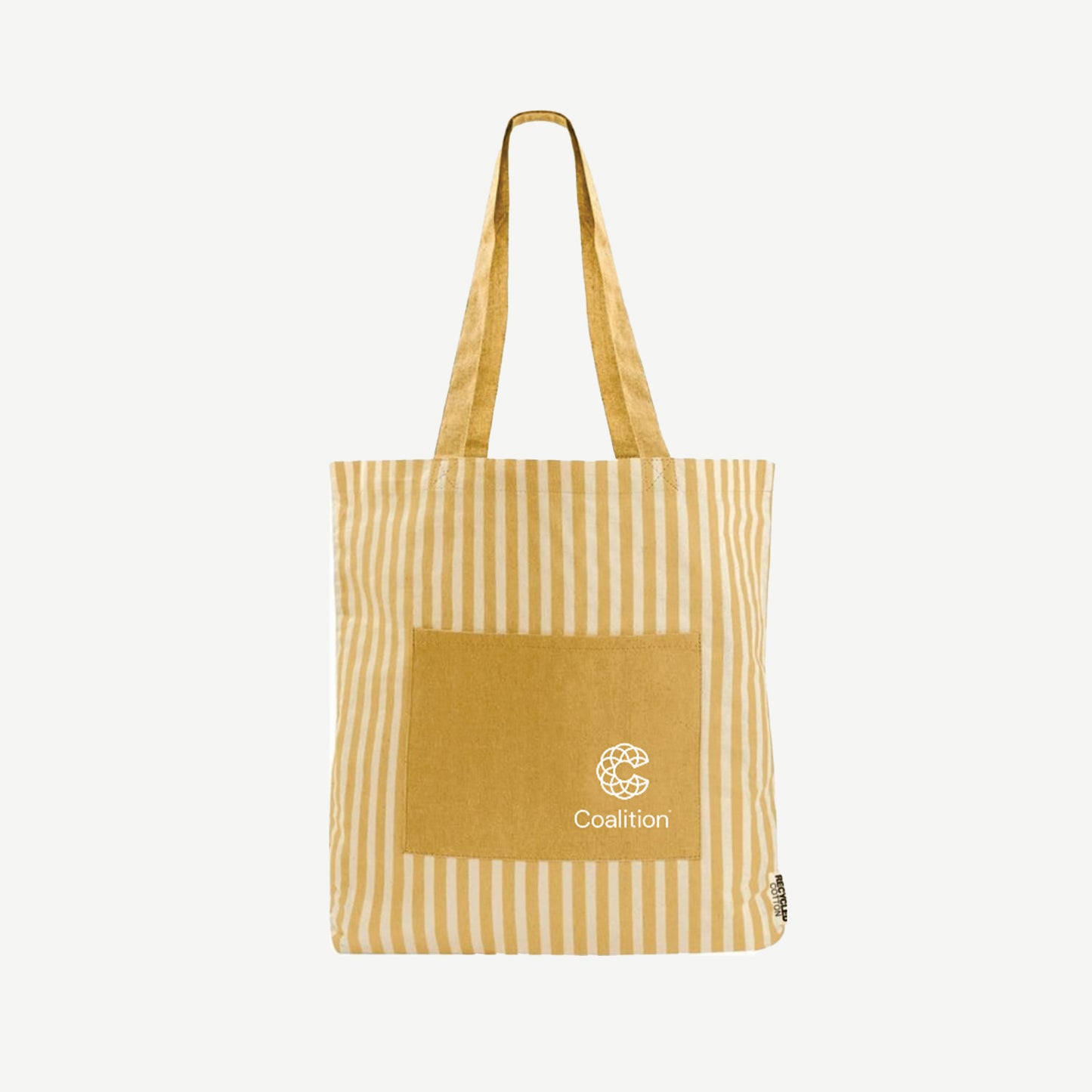 Yellow Striped Tote Bag (US)