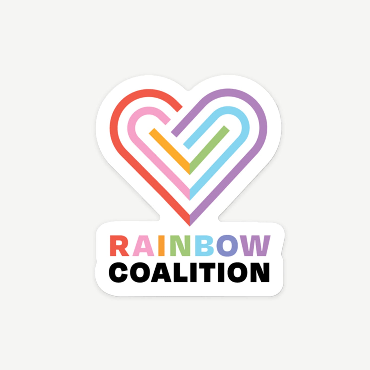 Rainbow Coalition ERG Sticker (US)