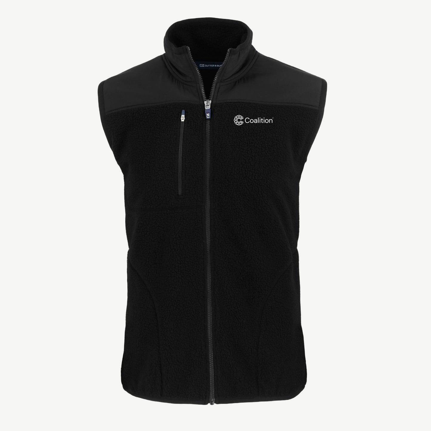 Unisex Cutter + Buck Black Vest (US)