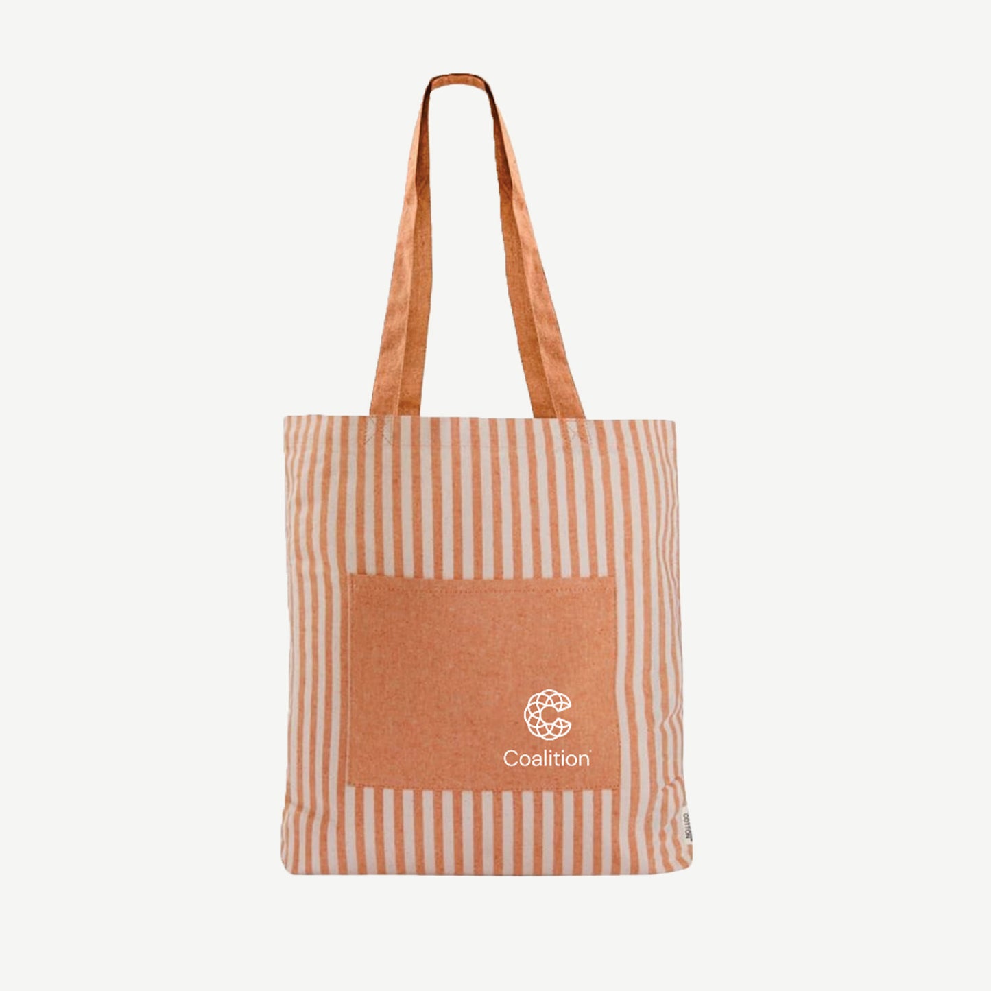 Orange Striped Tote Bag (US)