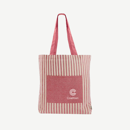Red Striped Tote Bag (US)