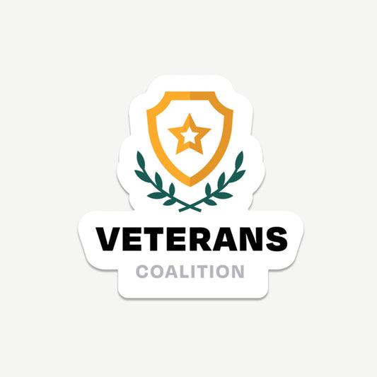 Veterans of Coalition ERG Sticker (US)
