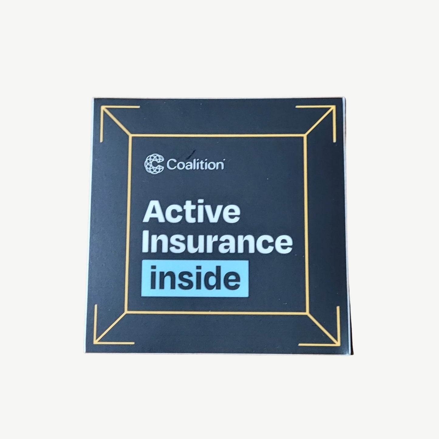 Sticker - Active Insurance - UK
