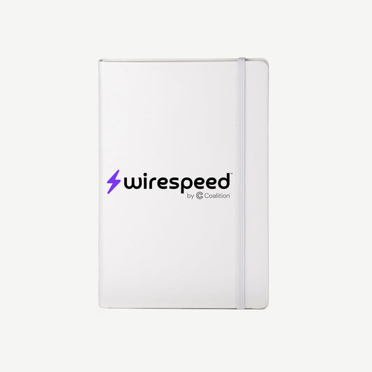 Wirespeed Hard Cover Notebook (Credit Card ONLY)