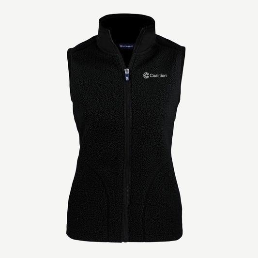 Women's Cutter & Buck Black Vest (US)