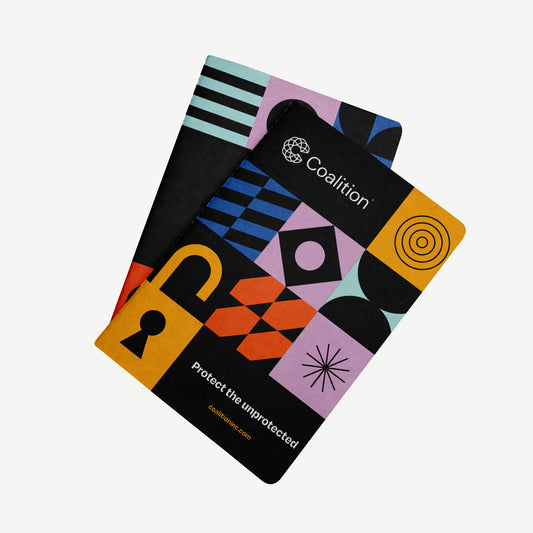 7x9" Colorful Notebook (US)